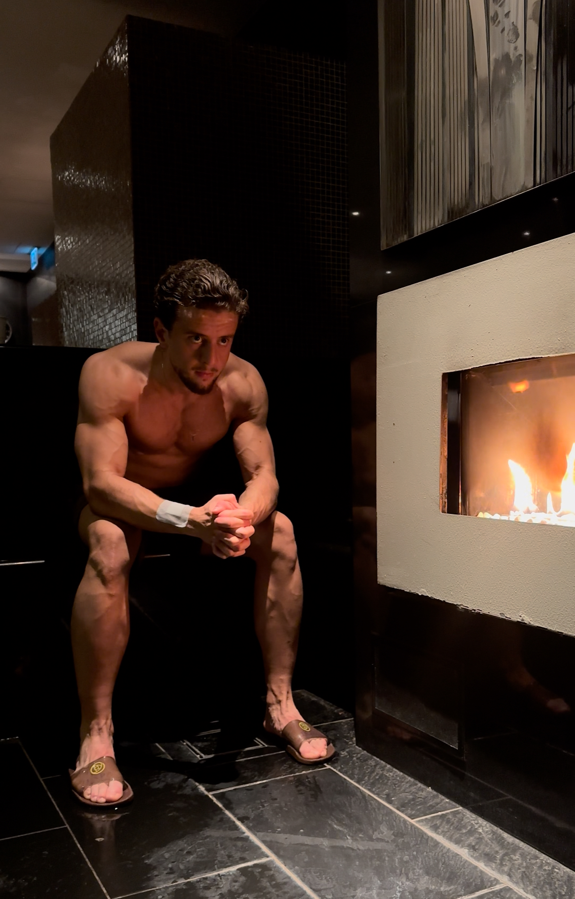 Sauna, thermal recovery